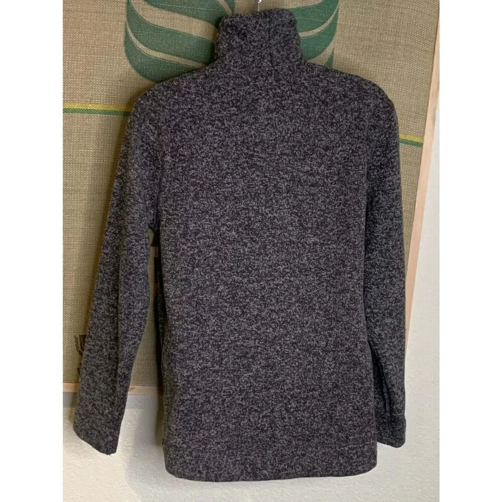 Old Navy Boys XL (14-16) Marled Knit Button Mock Neck Pullover Sweater